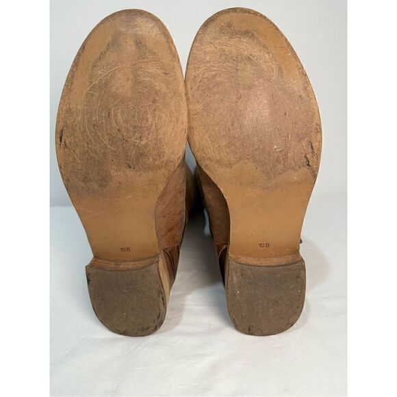 Miss Albright Specialty women’s brown leather riding style boots 10B.  #S-0487 - Picture 5 of 5